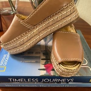 Prada Napa Leather platform escuadrilles